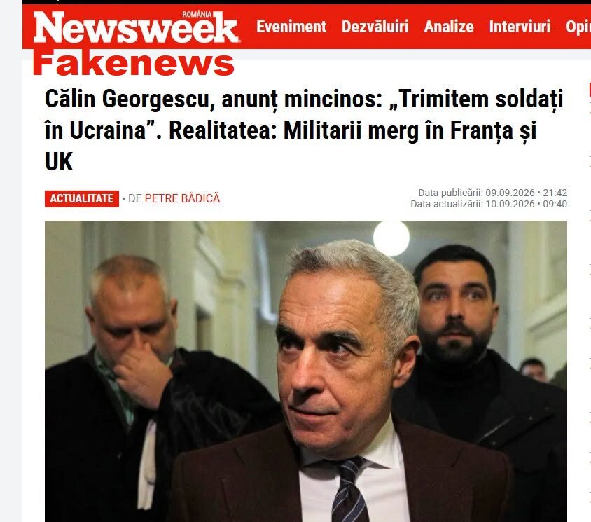 newsweek minte cum respira oricand e vorba de calin georgescu 6aa32fff00010